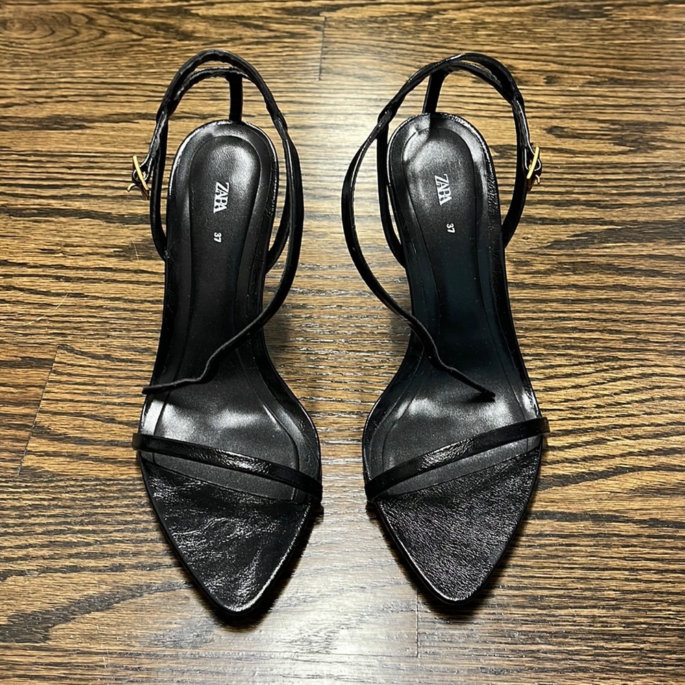 Brand new zara black heels